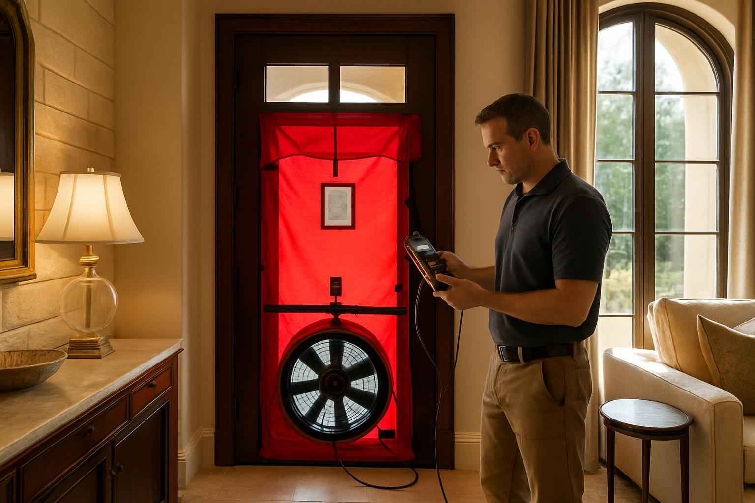 Blower Door Leak Seal Service in Blanco TX
