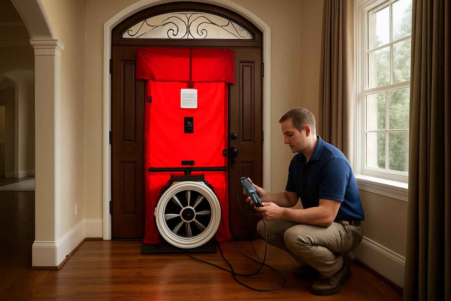 Blower Door Leak Seal Service in Camp Verde TX