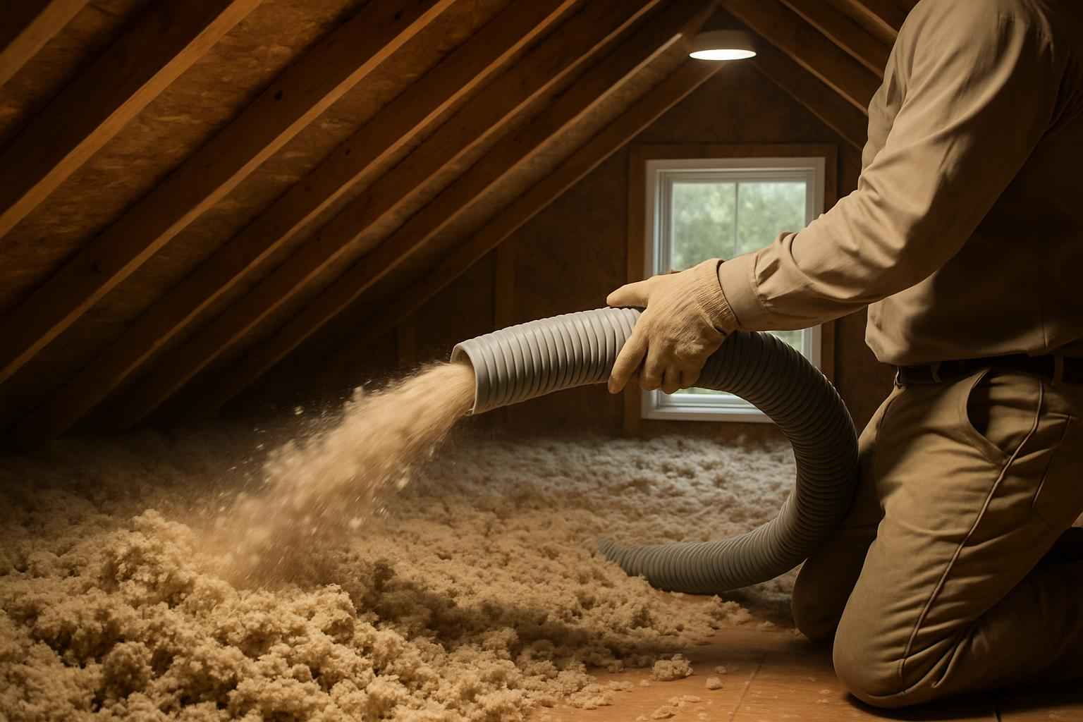 Blown Insulation Removal in Center Point TX