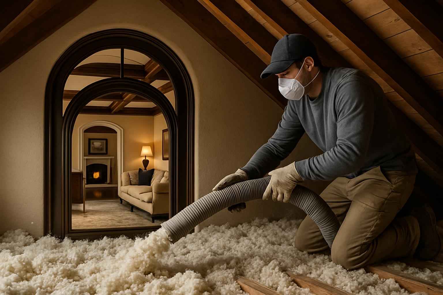 Blown Insulation Removal in Doss TX