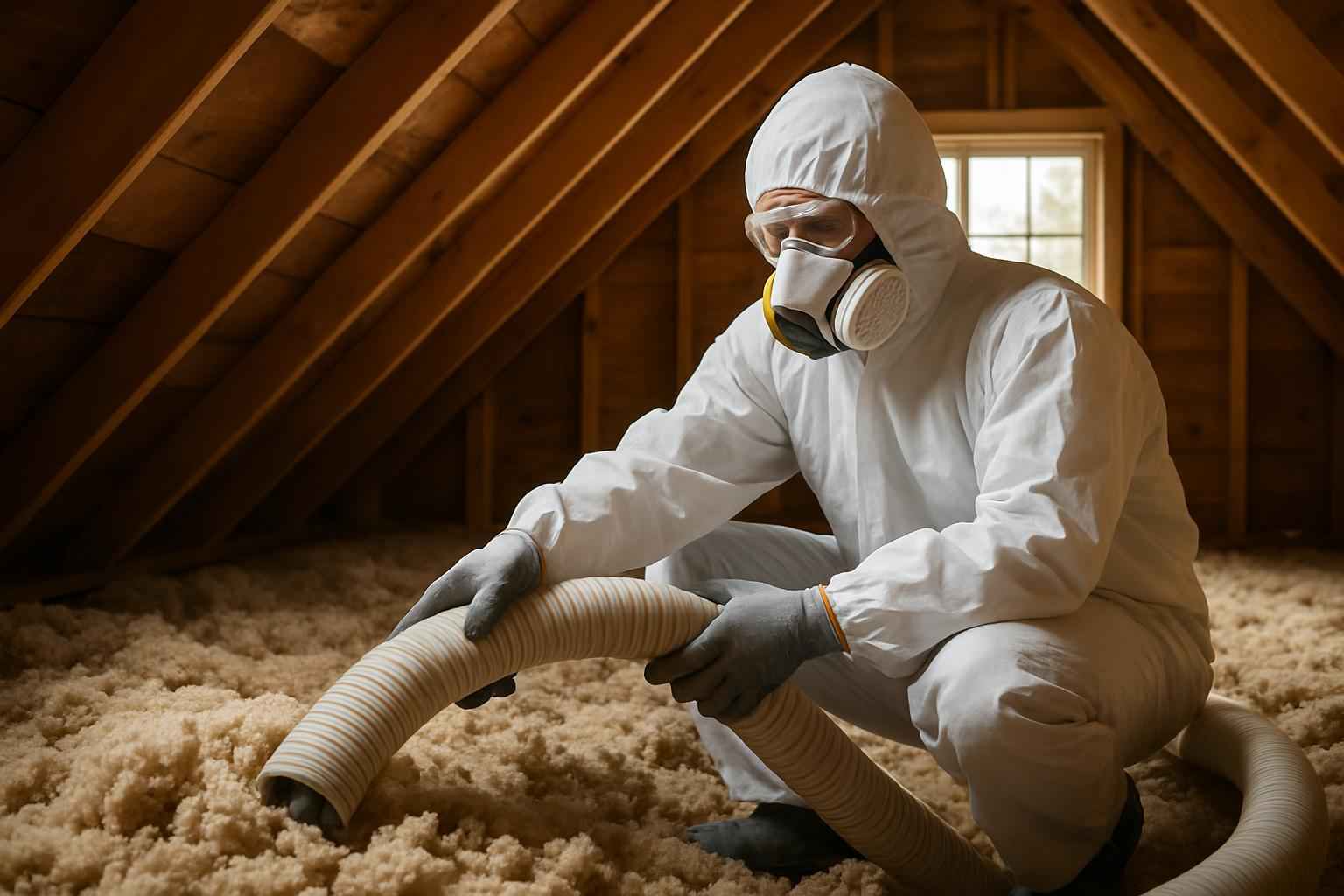 Blown Insulation Removal in Kerrville TX