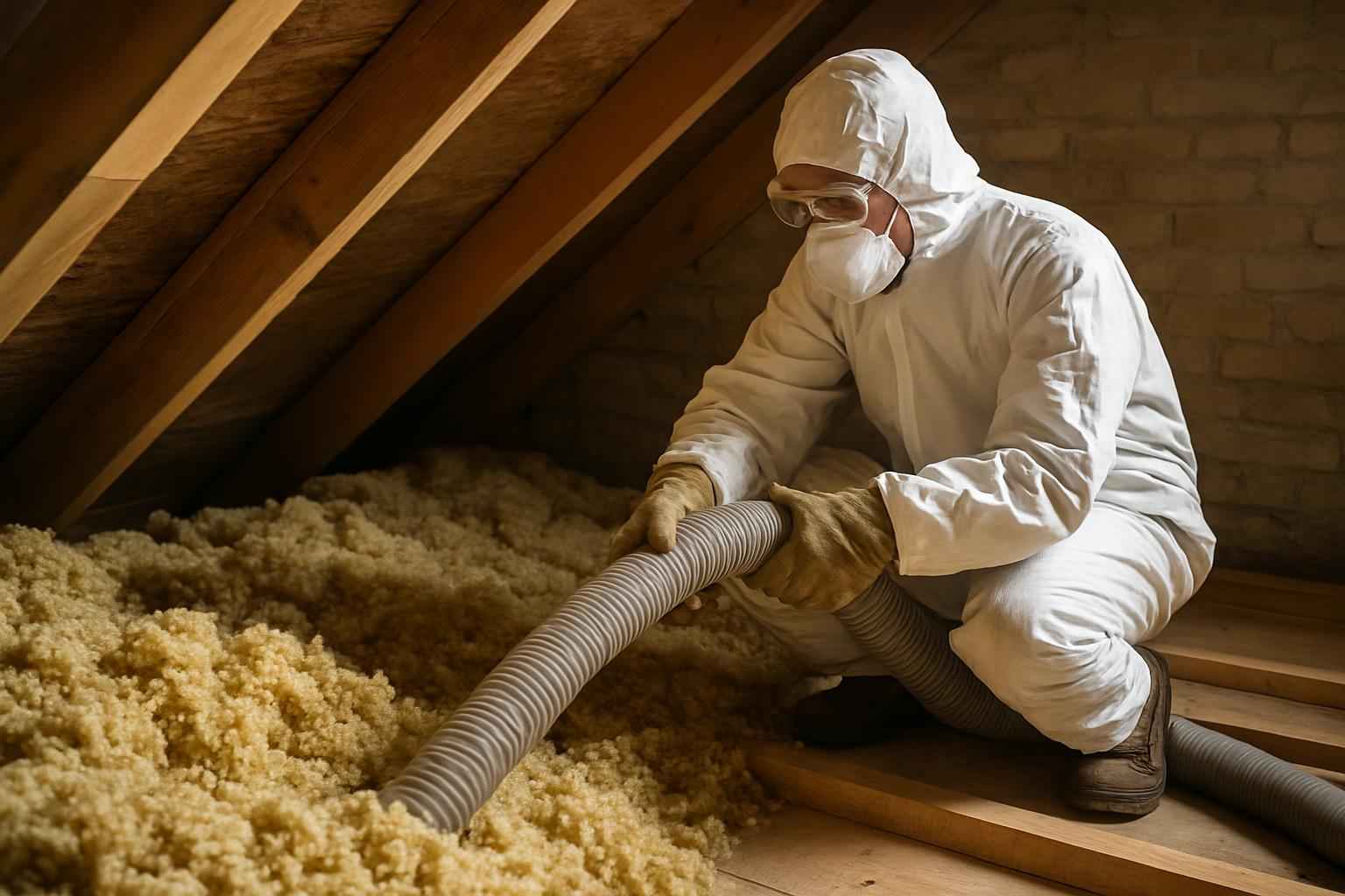 Blown Insulation Removal in Sisterdale TX