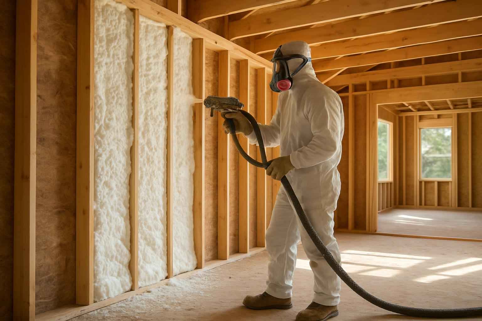 Builder Package Foam Installer in Center Point TX