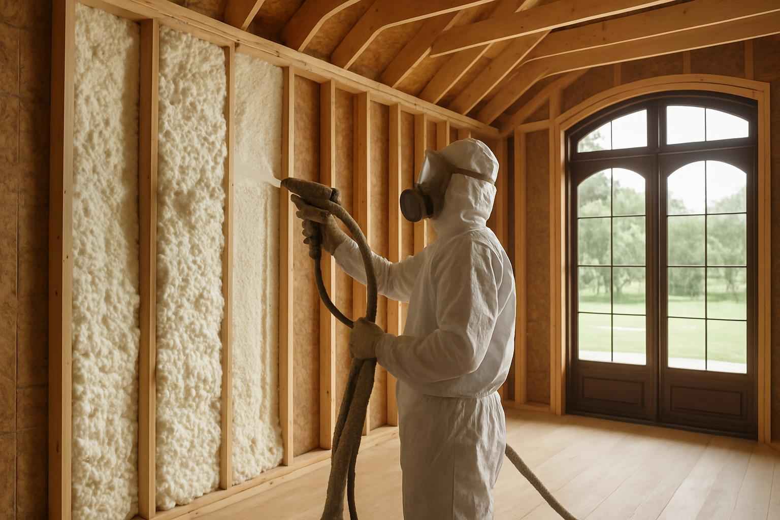 Builder Package Foam Installer in Comfort TX