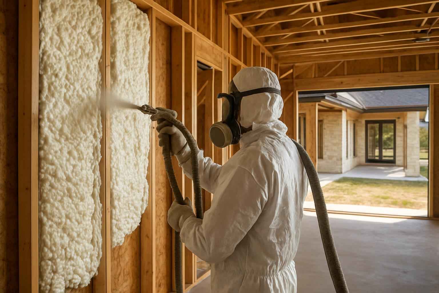 Builder Package Foam Installer in Harper TX