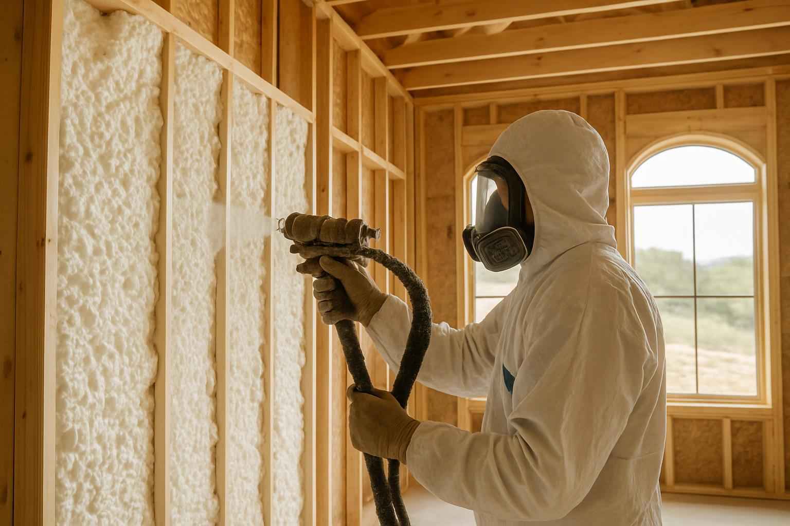 Builder Package Foam Installer in Johnson City TX