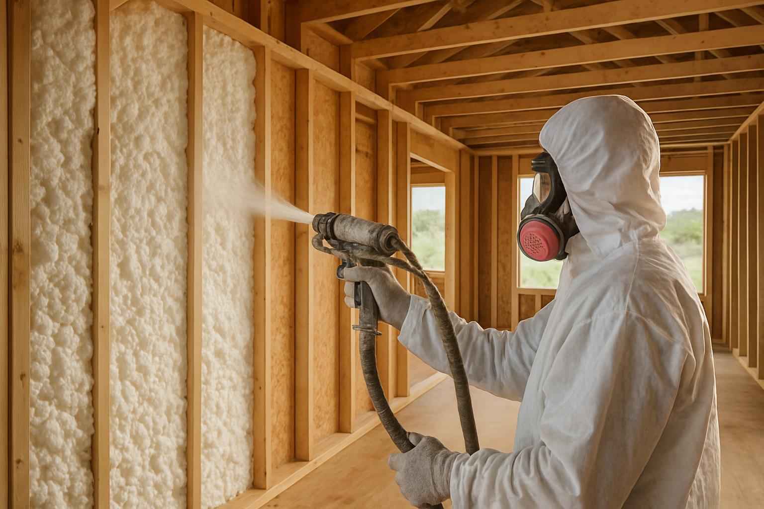 Builder Package Foam Installer in Kerrville TX