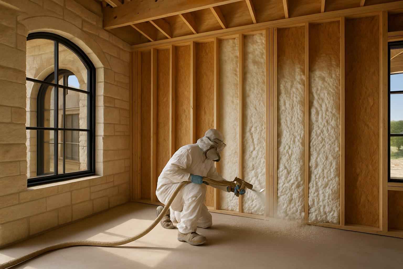 Builder Package Foam Installer in Sisterdale TX