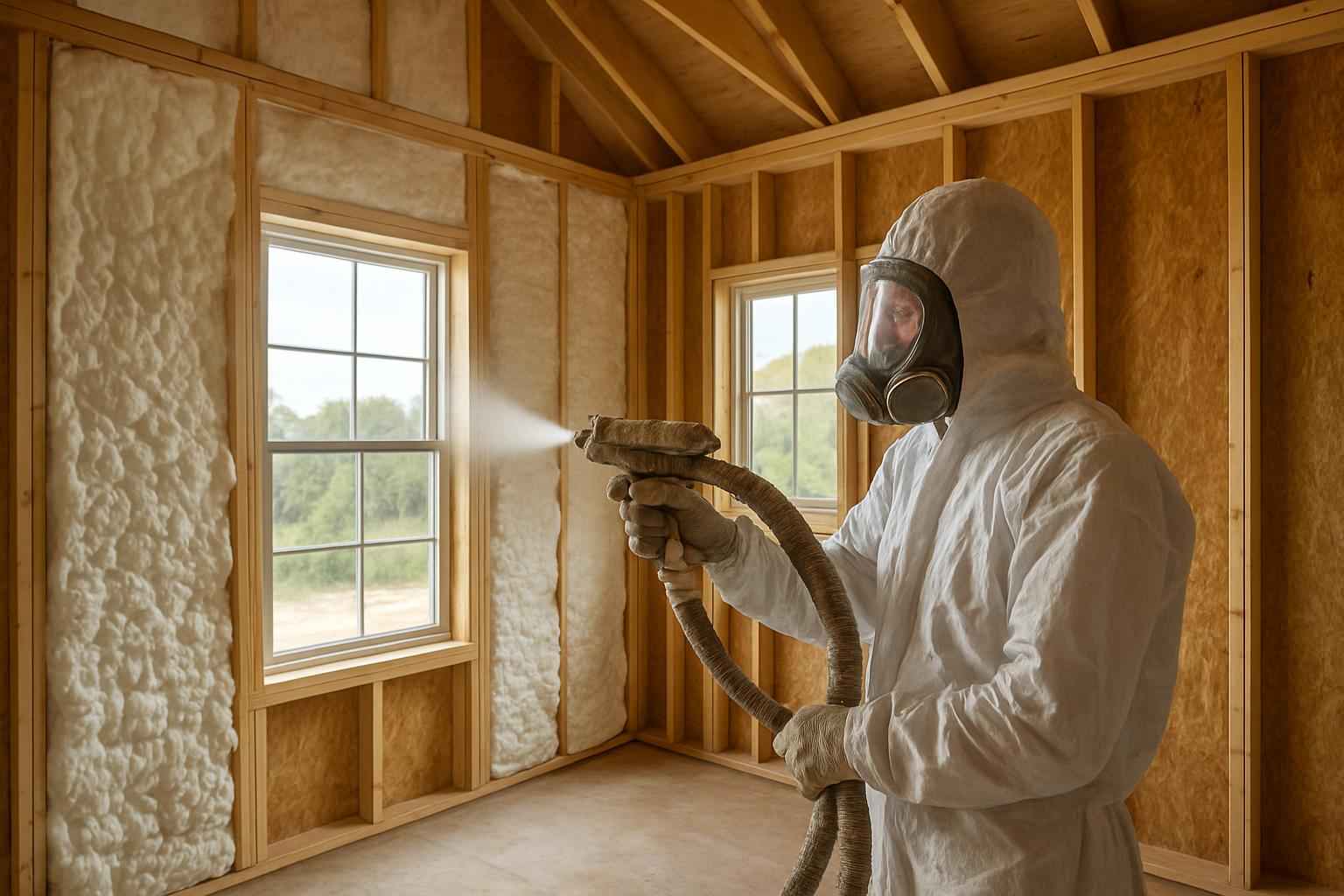 Builder Package Foam Installer in Waring TX