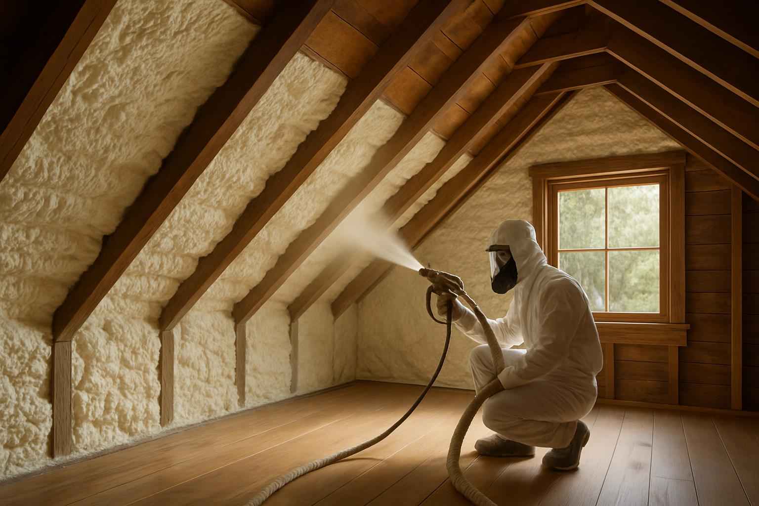 Closed Cell Attic Insulation in Blanco TX