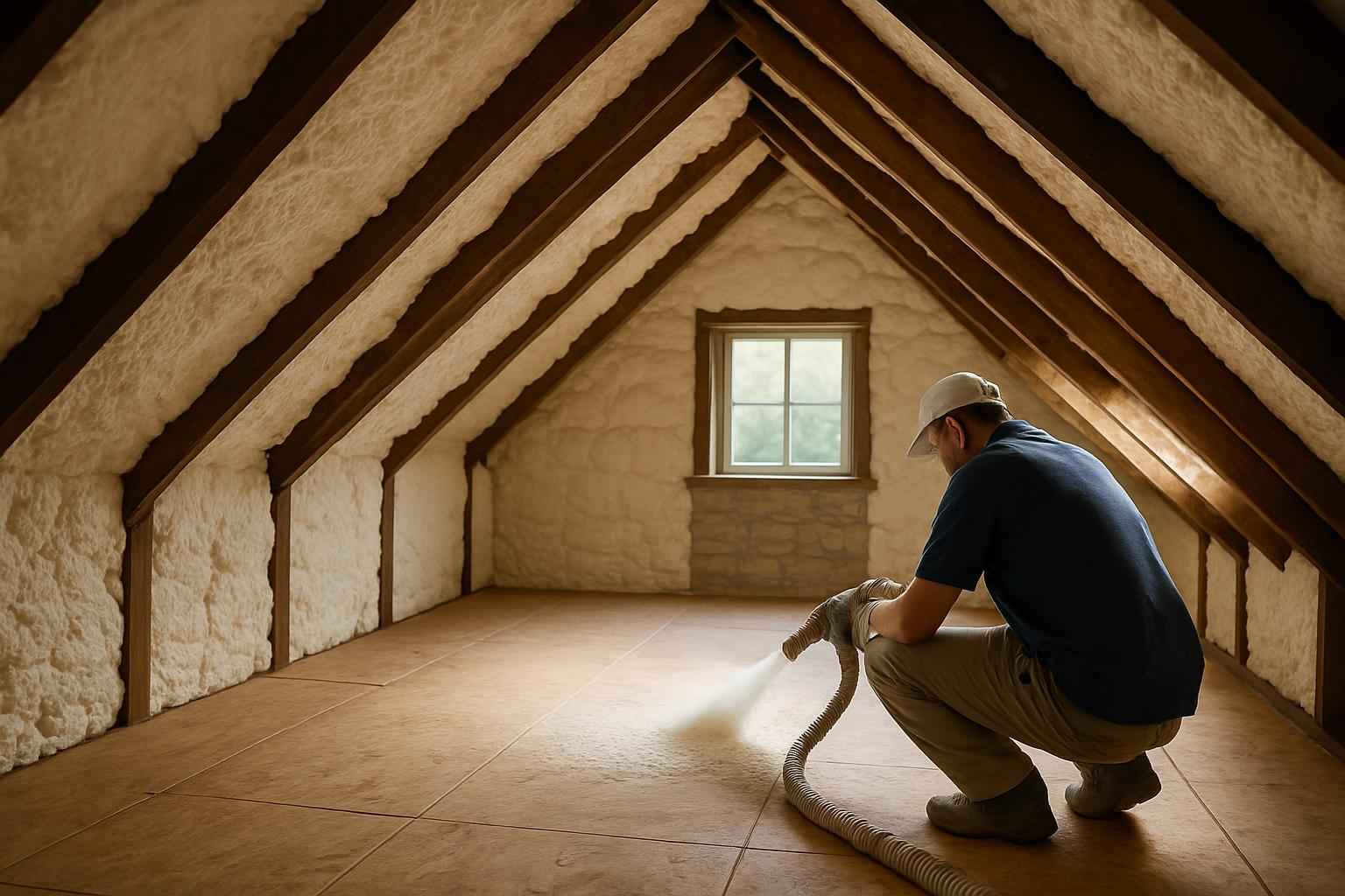 Closed Cell Attic Insulation in Camp Verde TX