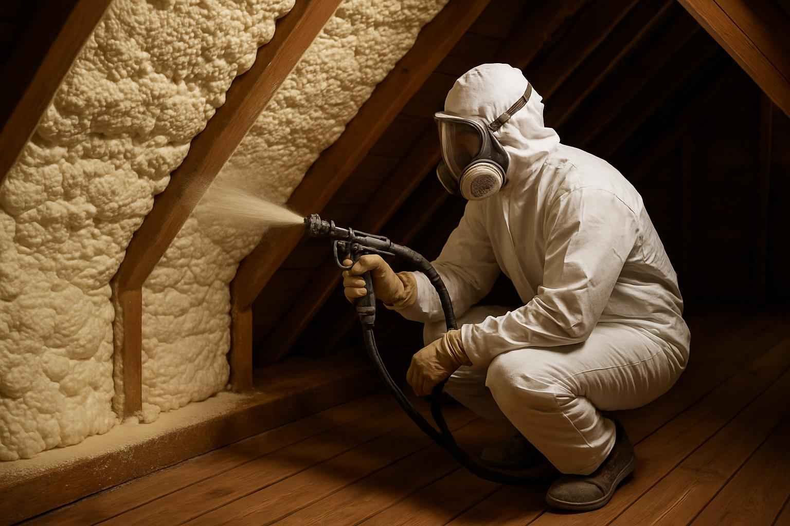 Closed Cell Attic Insulation in Johnson City TX