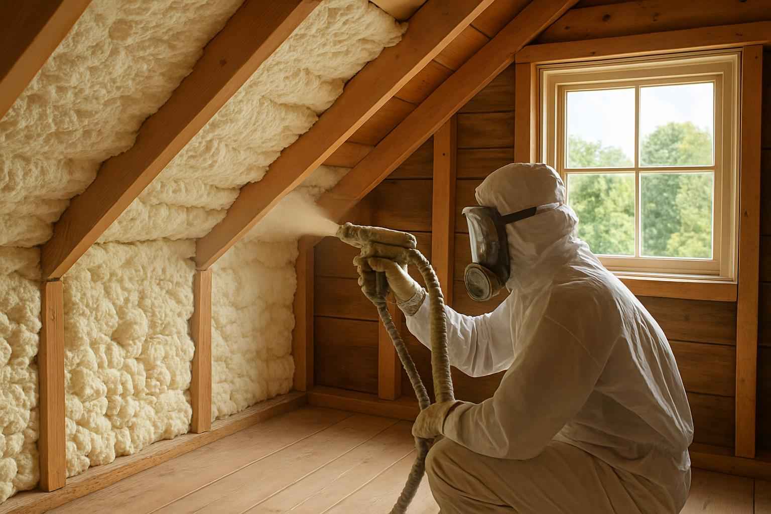 Closed Cell Attic Insulation in Sisterdale TX