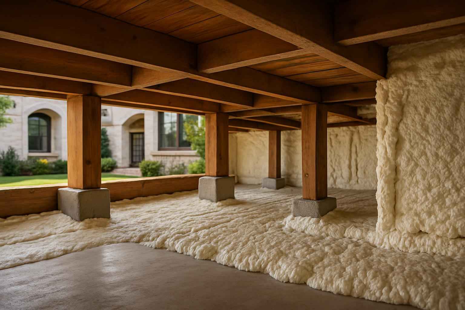 Closed Cell Crawl Space Insulation in Blanco TX