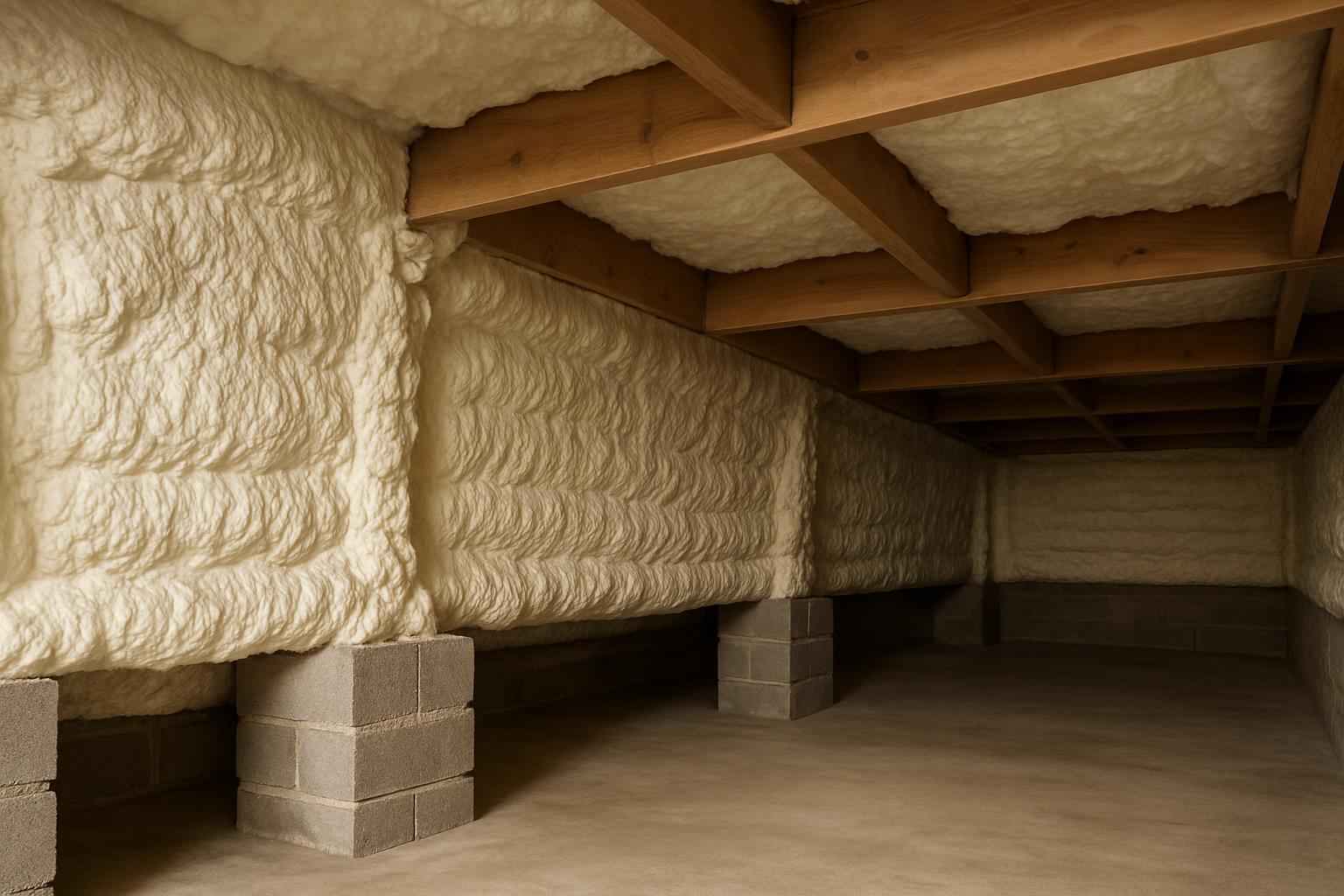 Closed Cell Crawl Space Insulation in Camp Verde TX
