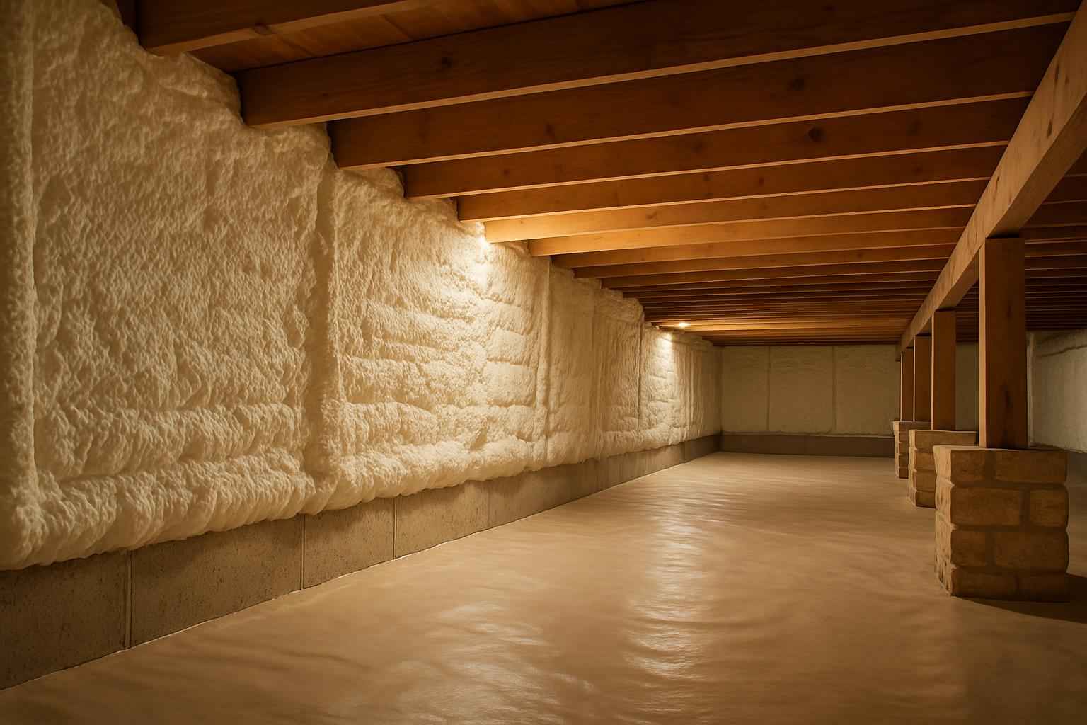 Closed Cell Crawl Space Insulation in Comfort TX