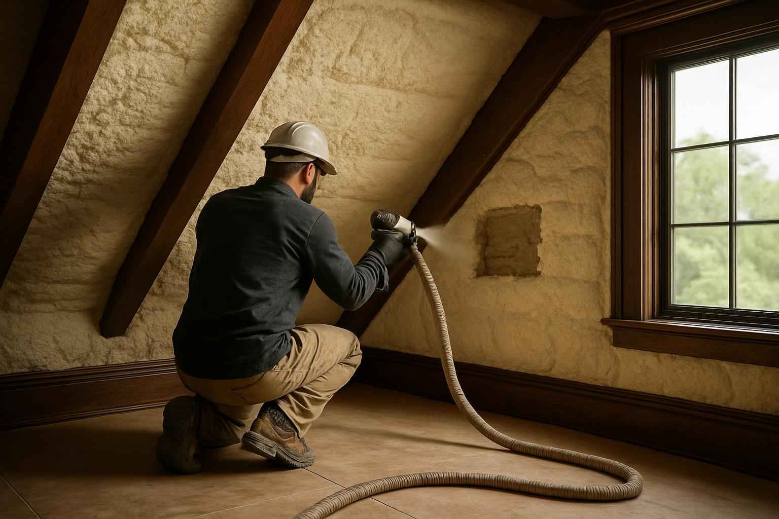 Closed Cell Insulation Repair in Center Point TX