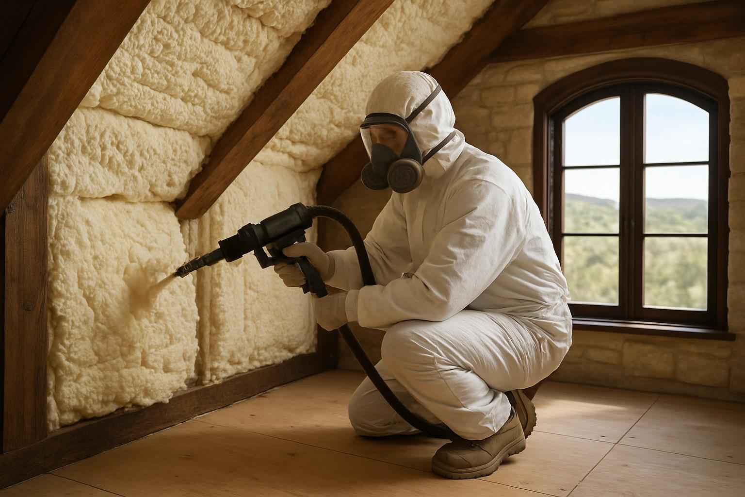 Closed Cell Insulation Repair in Sisterdale TX