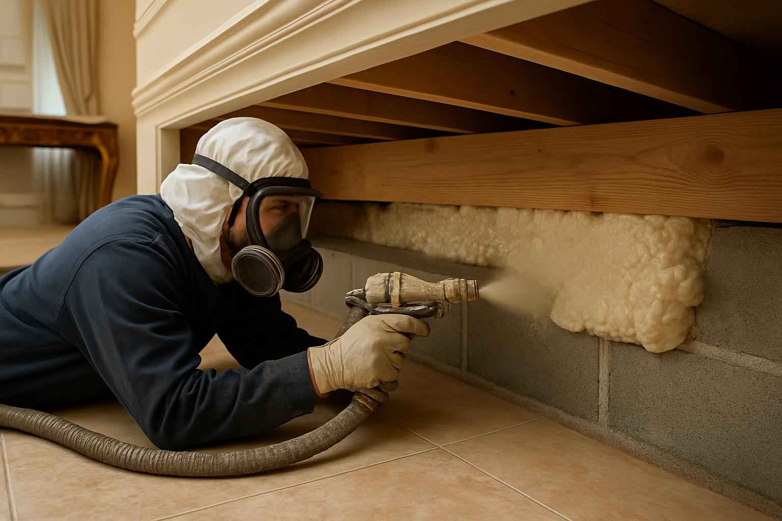 Closed Cell Rim Joist Sealing in Blanco TX