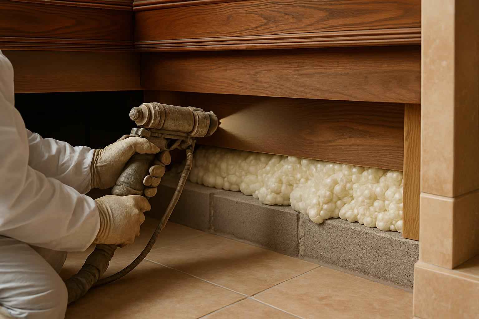 Closed Cell Rim Joist Sealing in Comfort TX