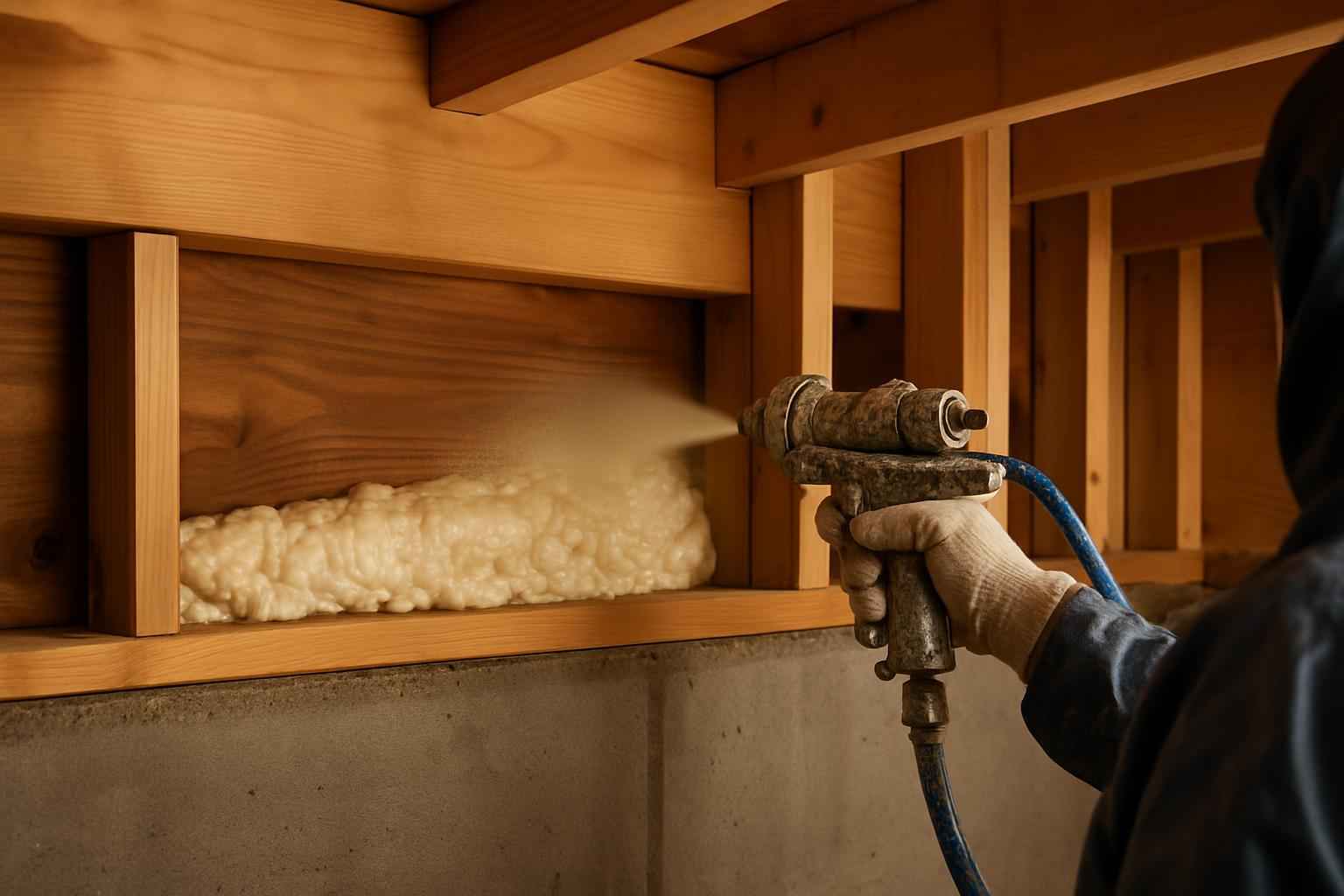 Closed Cell Rim Joist Sealing in Doss TX