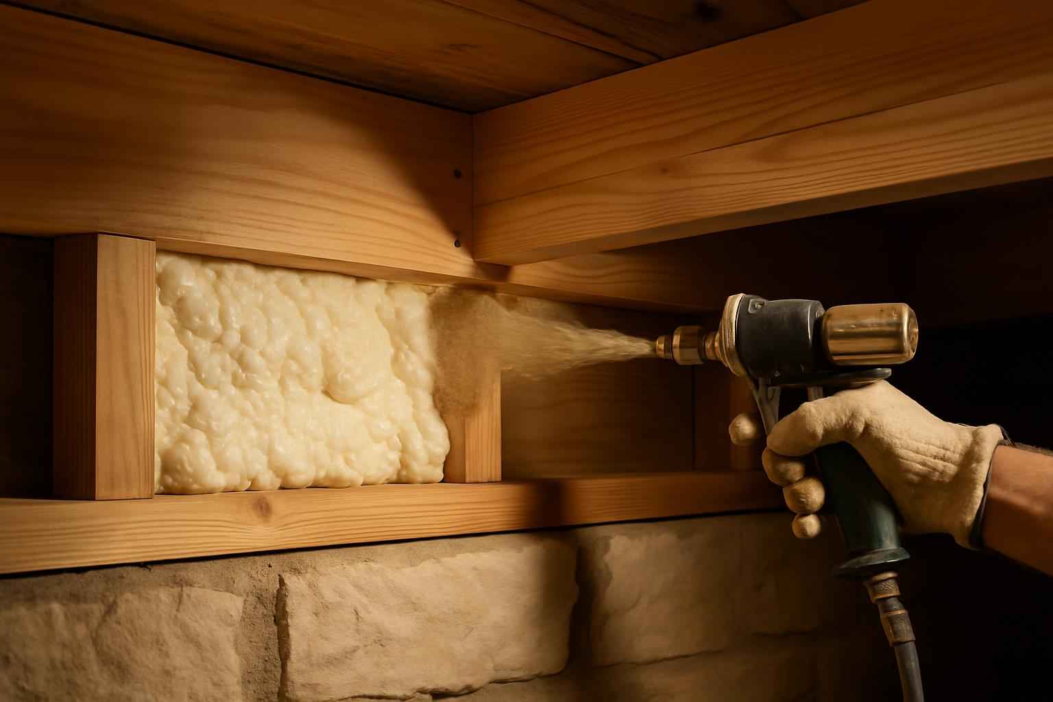 Closed Cell Rim Joist Sealing in Kerrville TX