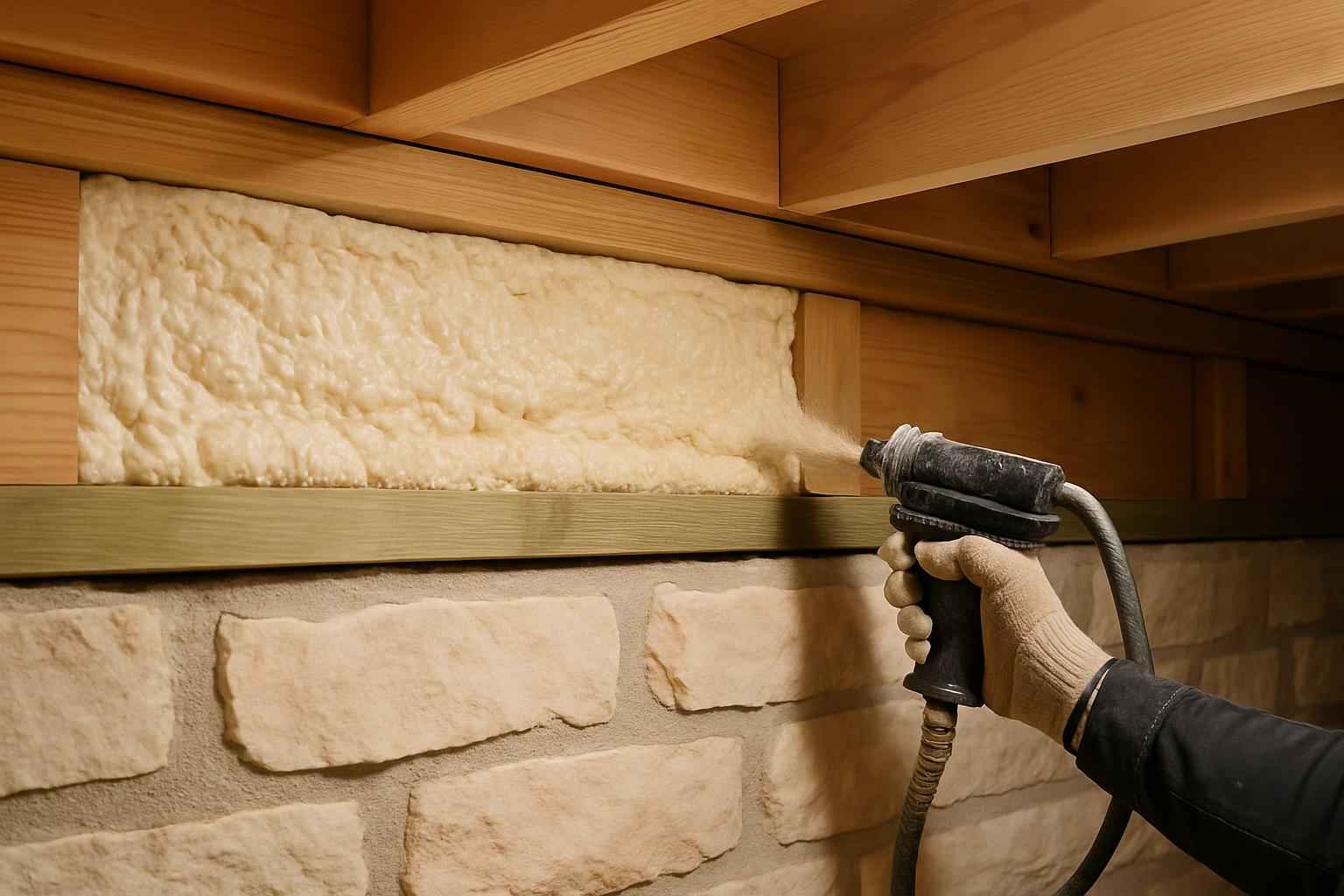 Closed Cell Rim Joist Sealing in Sisterdale TX