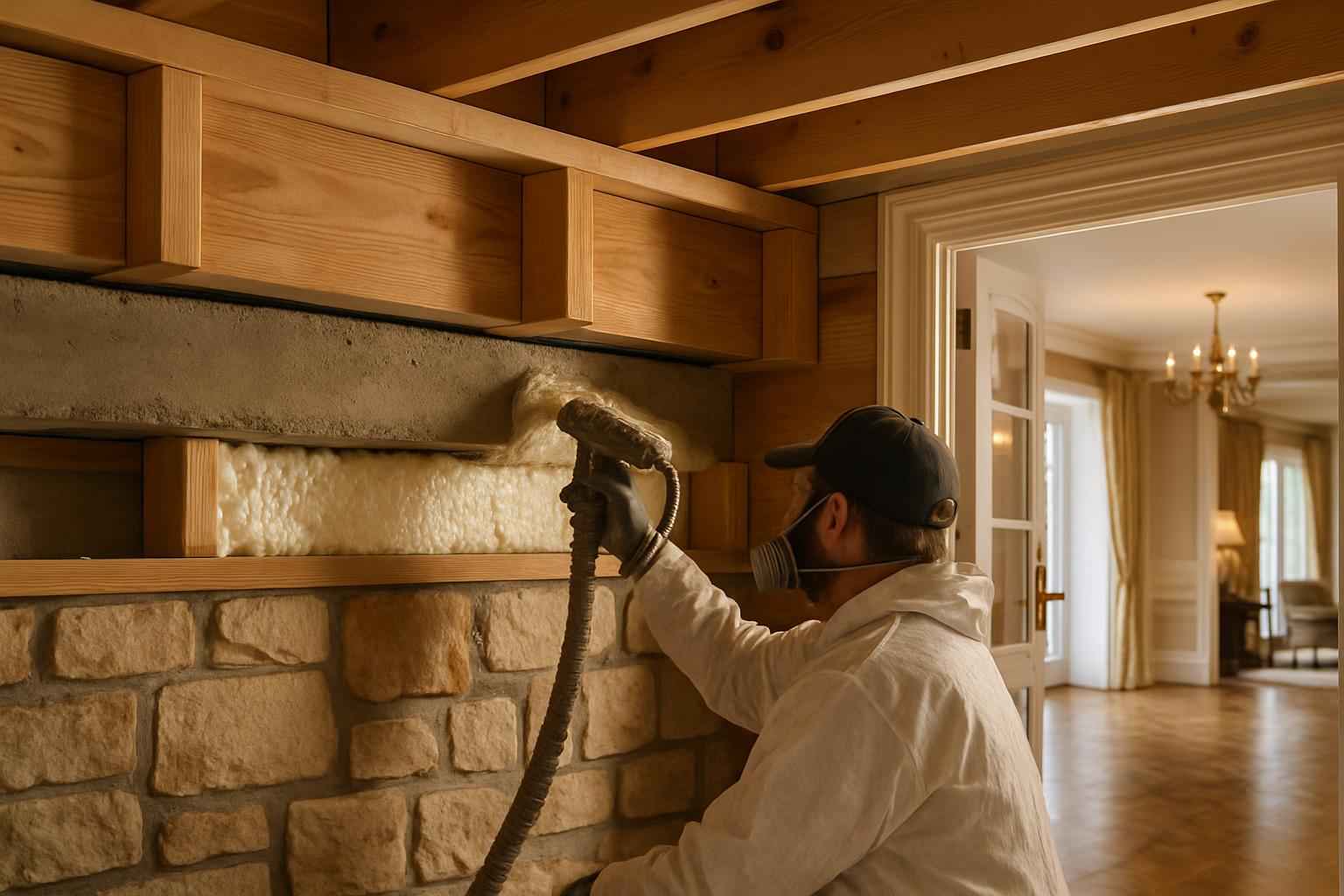 Closed Cell Rim Joist Sealing in Waring TX