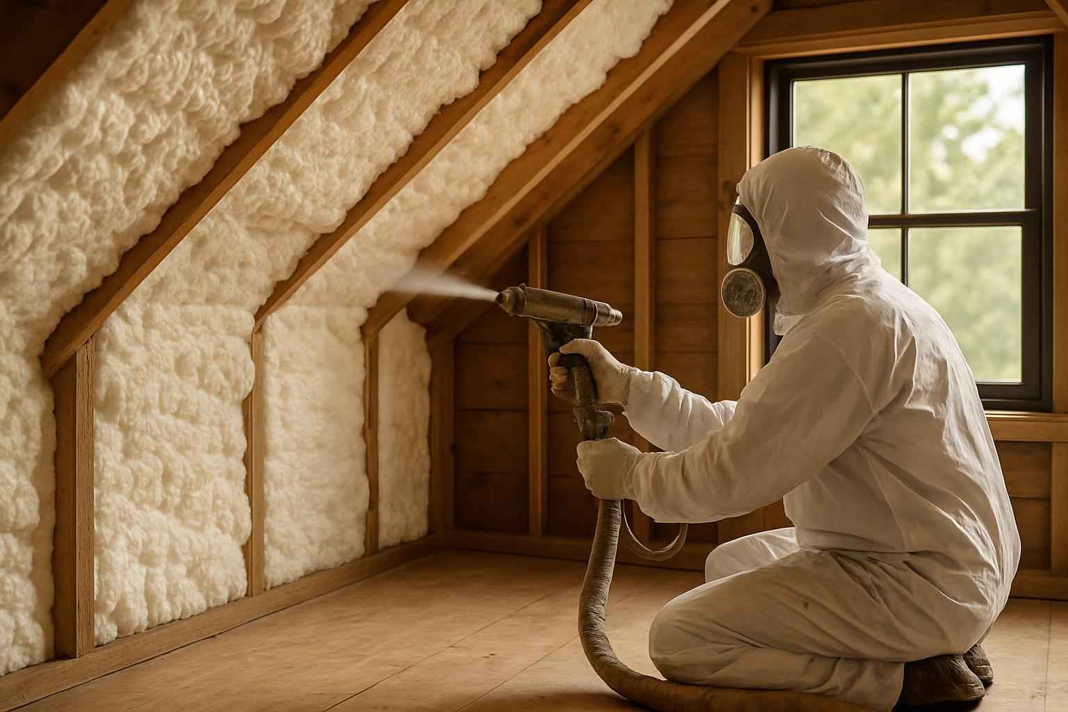 Condensation Control Foam Service in Center Point TX