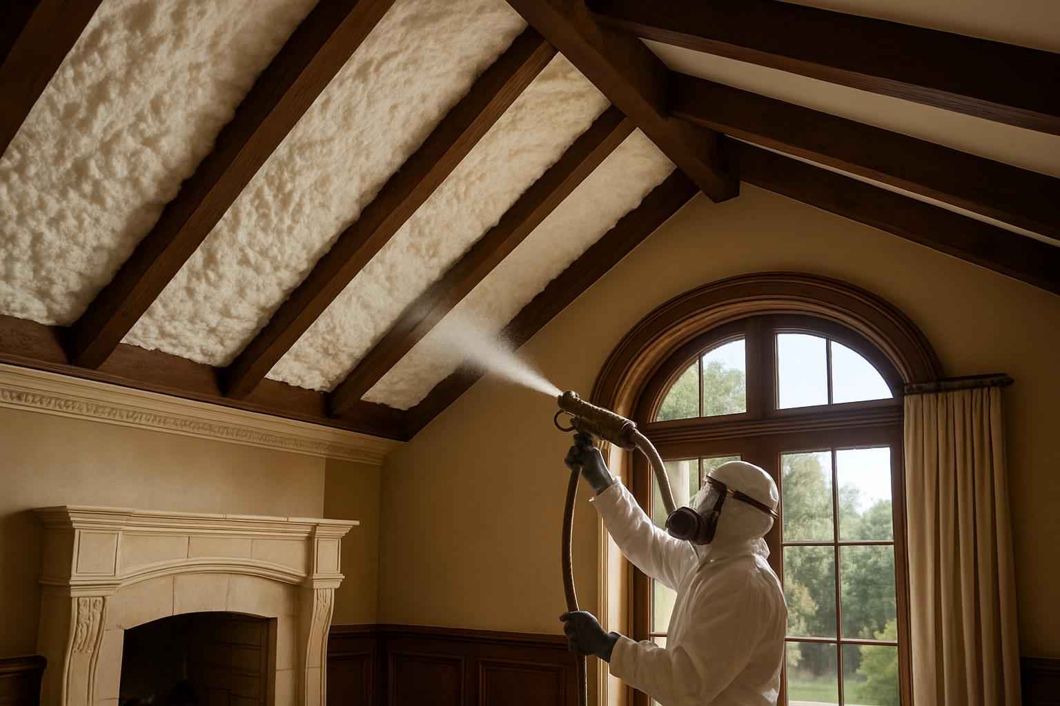 Condensation Control Foam Service in Waring TX