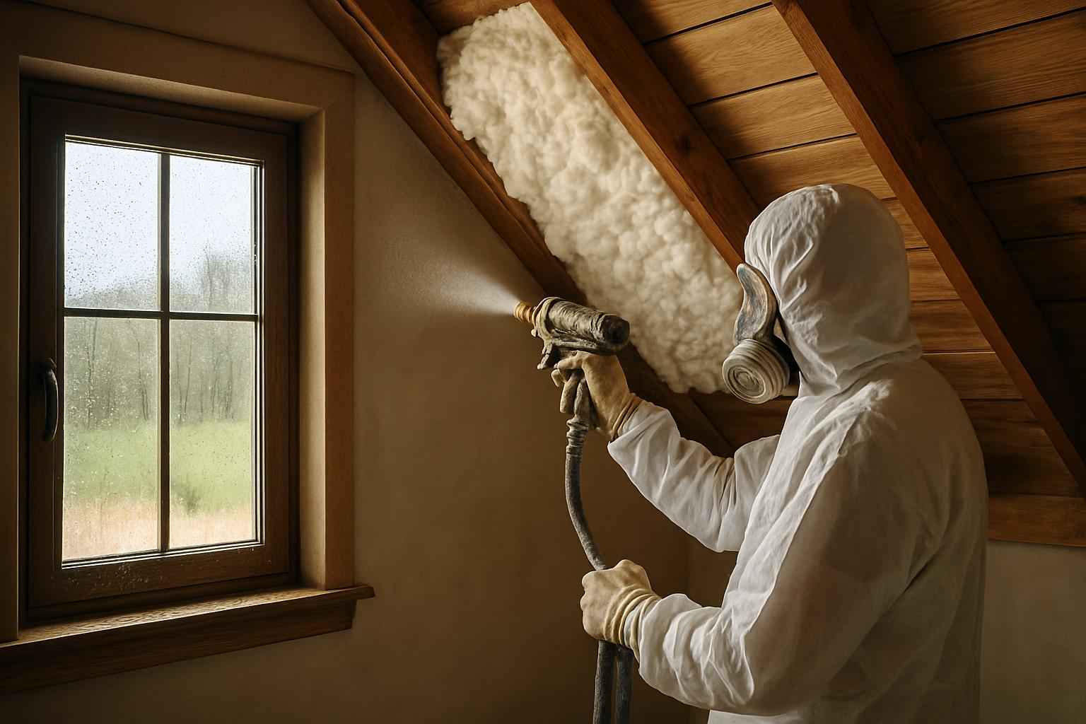 Condensation Control Spray Foam in Doss TX