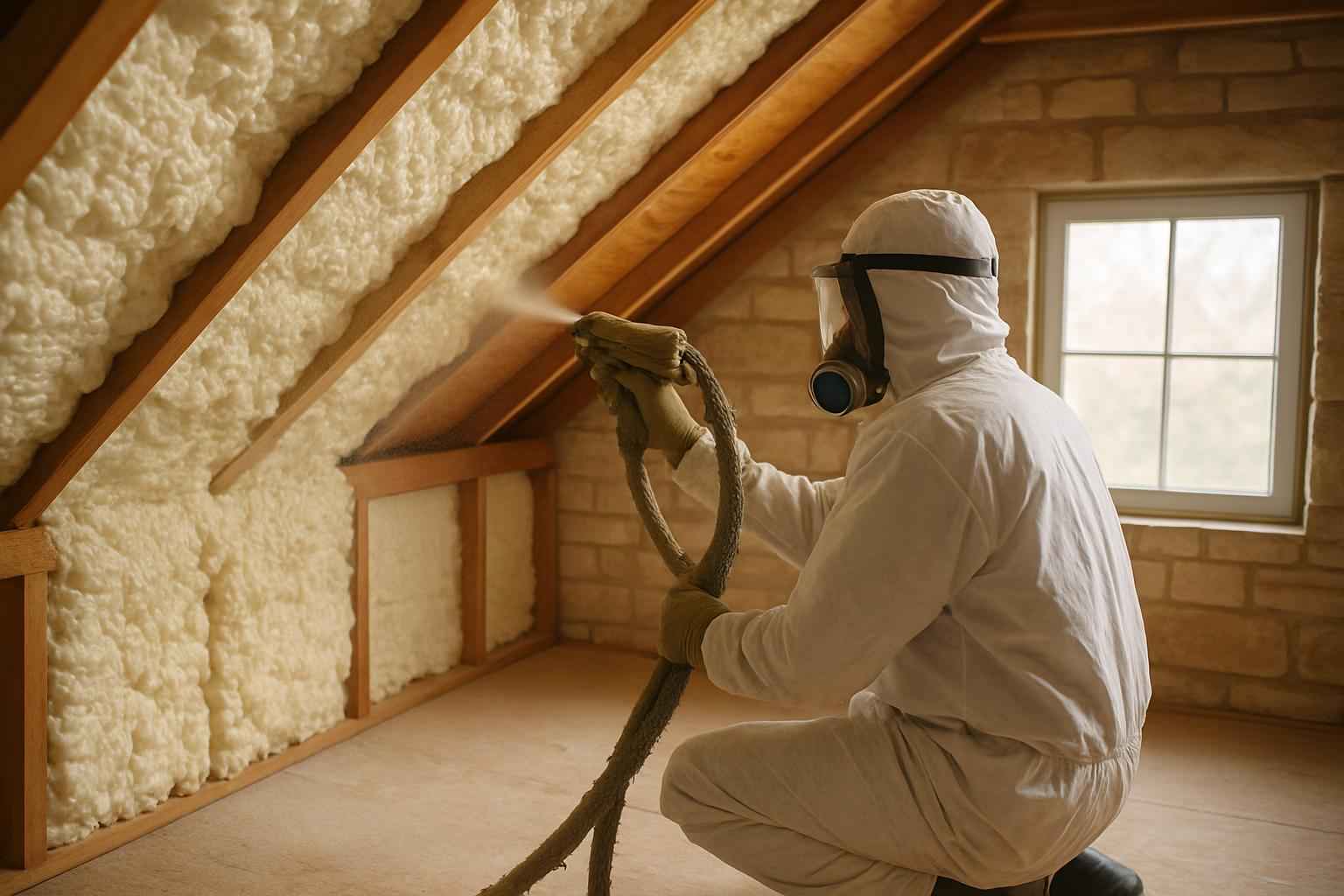 Condensation Control Spray Foam in Harper TX