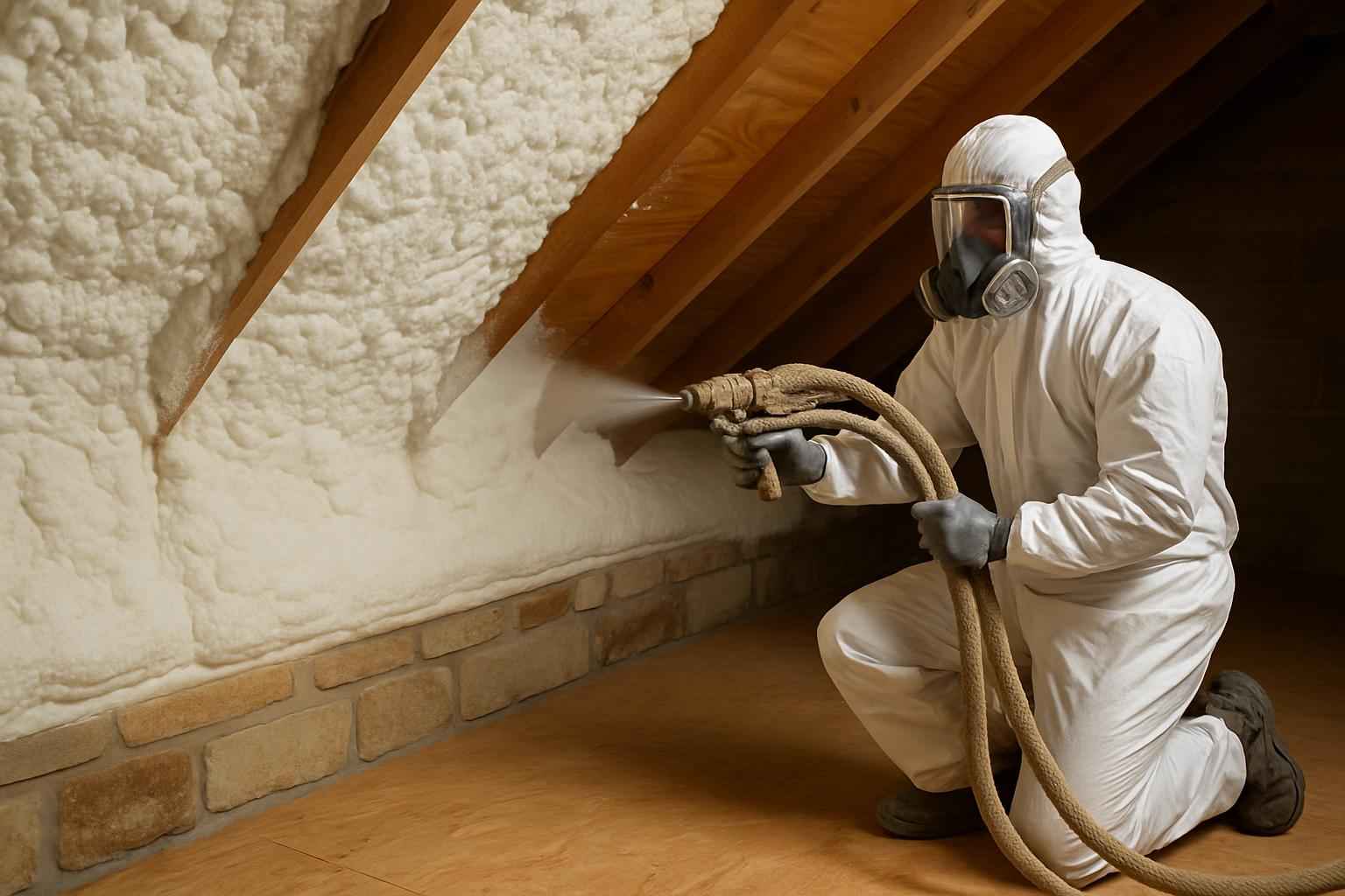 Condensation Control Spray Foam in Ingram TX