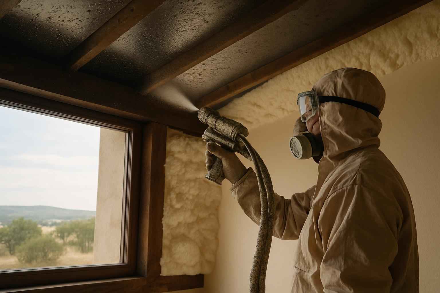 Condensation Control Spray Foam in Kendalia TX