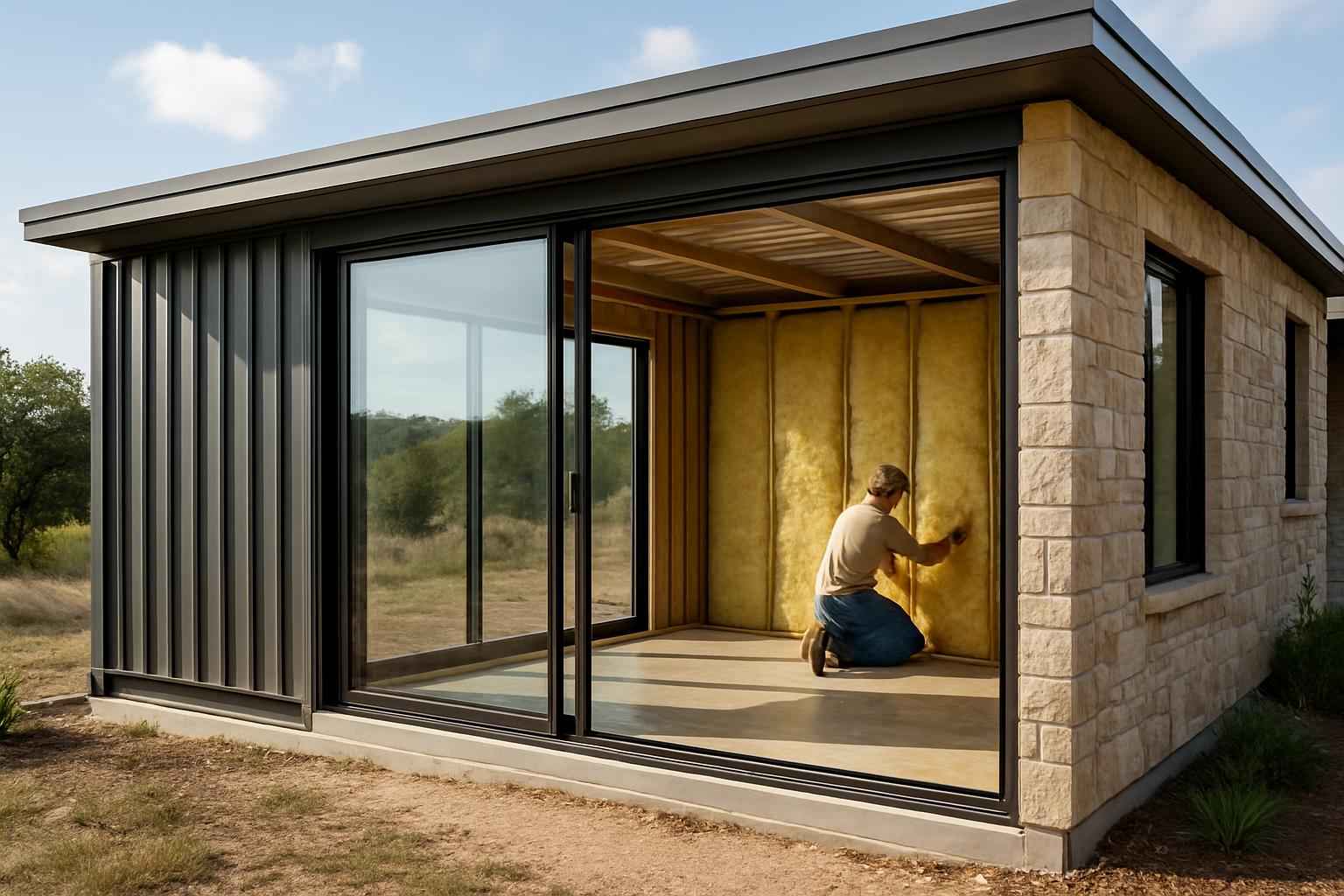 Container Home Insulation Company in Blanco TX