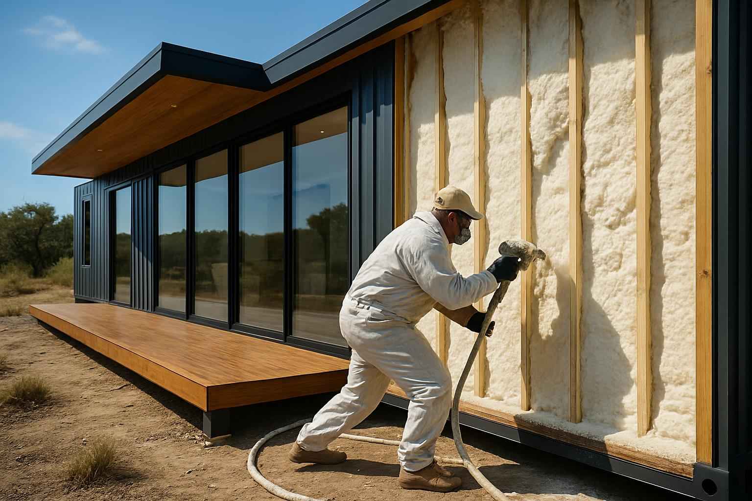 Container Home Insulation Company in Camp Verde TX