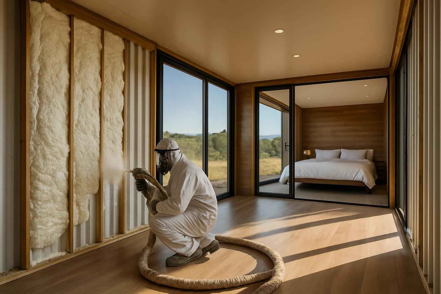 Container Home Insulation Company in Doss TX