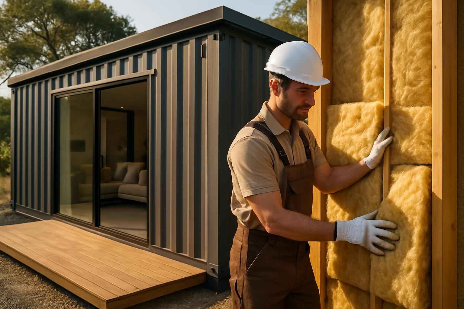 Container Home Insulation Company in Ingram TX