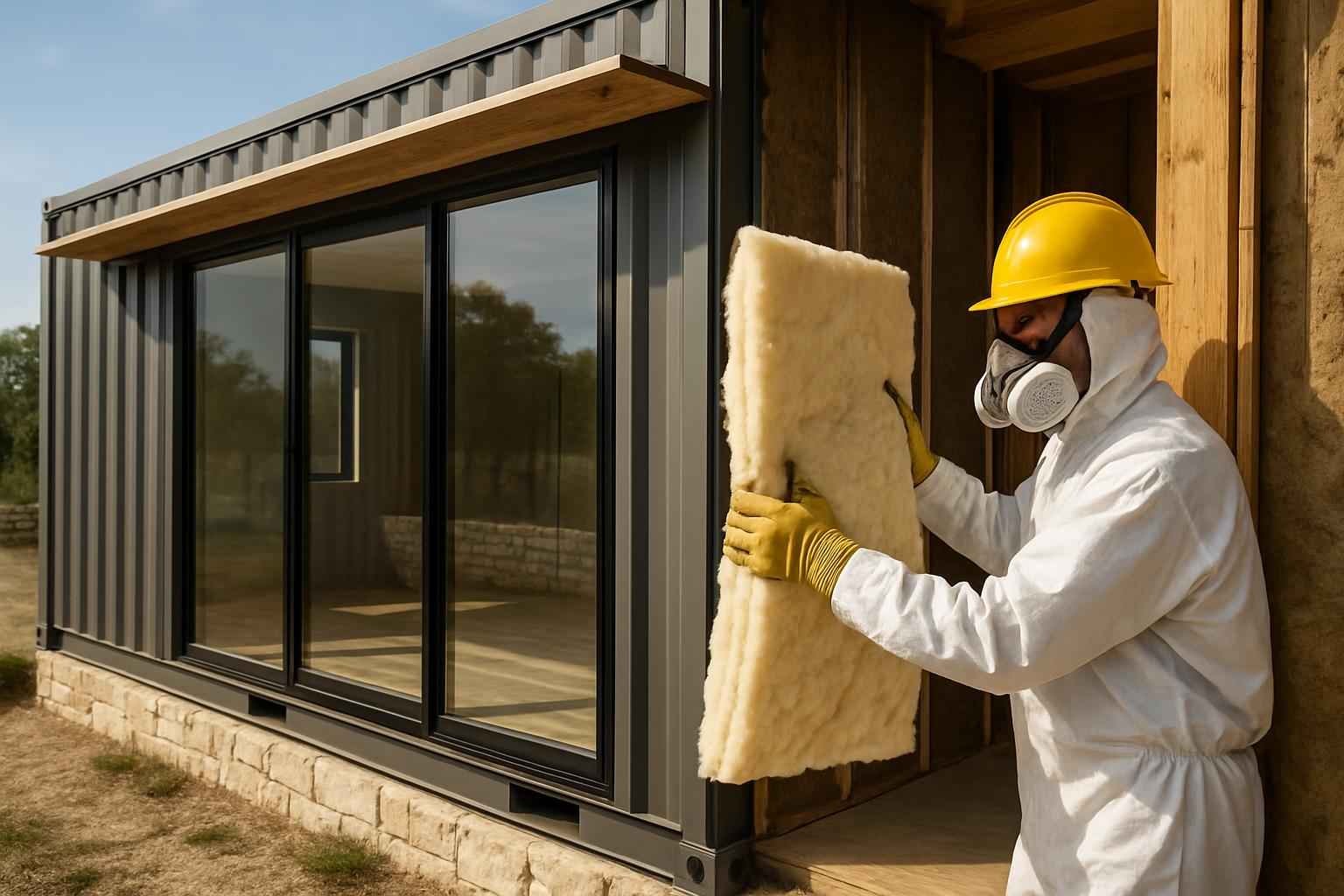 Container Home Insulation Company in Kerrville TX