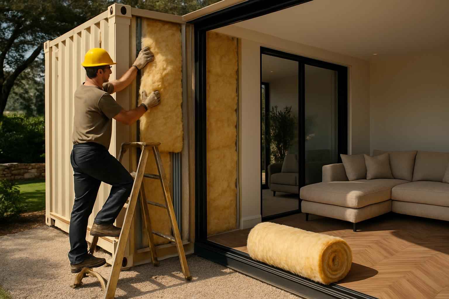 Container Insulation Repair in Comfort TX