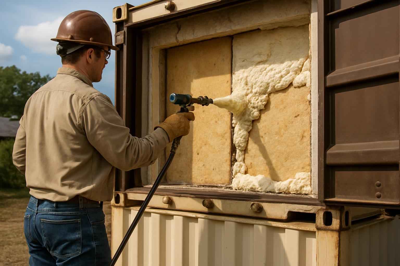 Container Insulation Repair in Doss TX