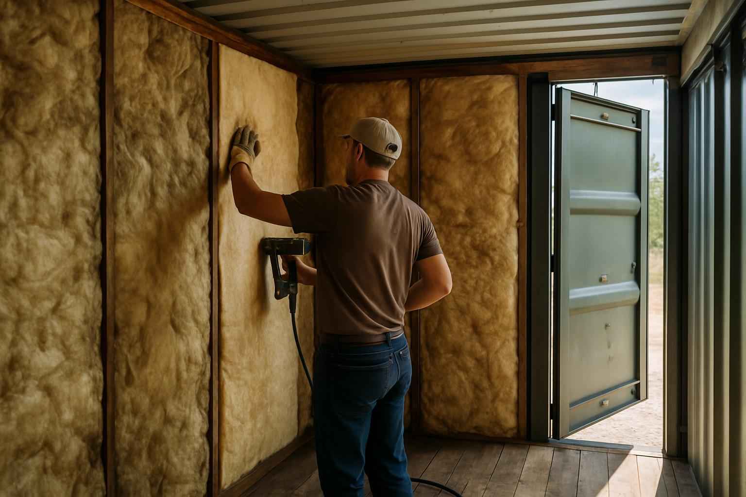 Container Insulation Repair in Kerrville TX