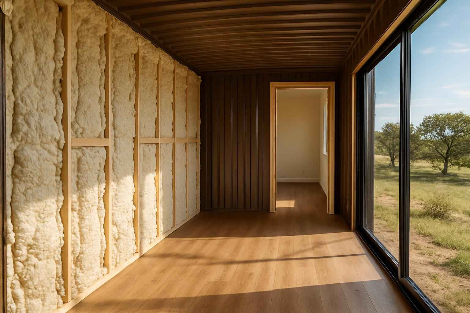 Container Retrofit Insulation in Blanco TX