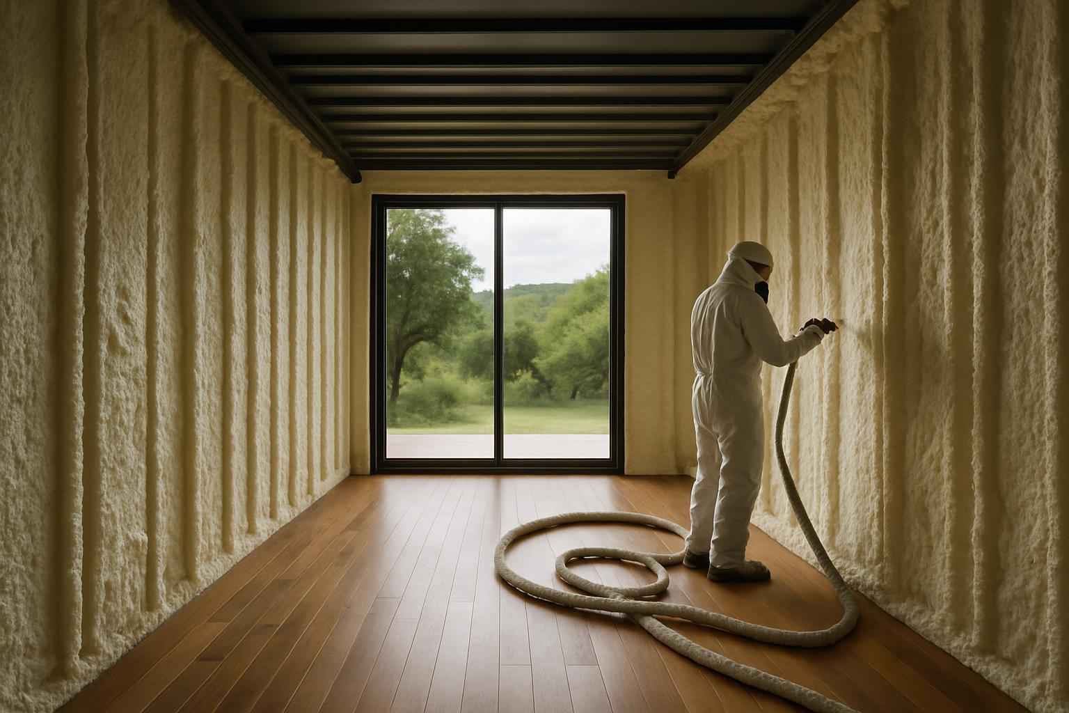 Container Retrofit Insulation in Comfort TX