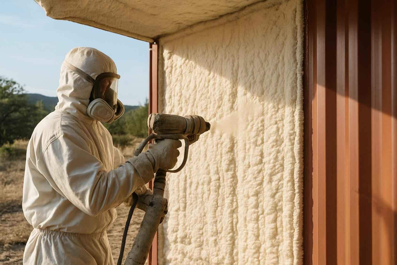 Container Wall Foam Service in Camp Verde TX