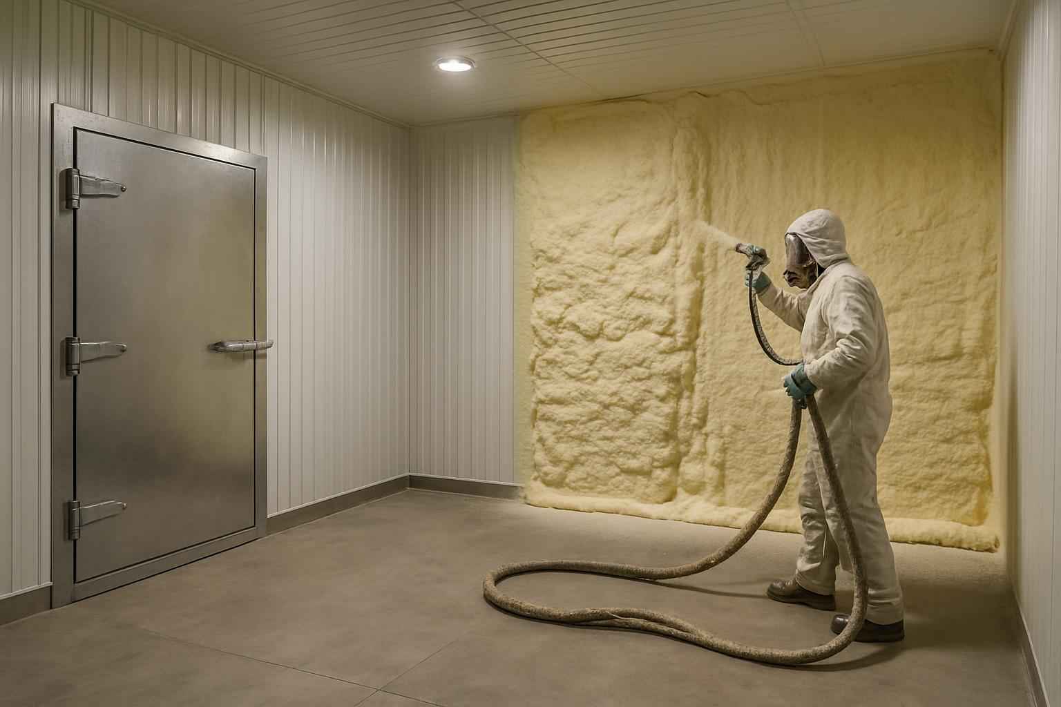 Cooler Freezer Foam Installation in Center Point TX