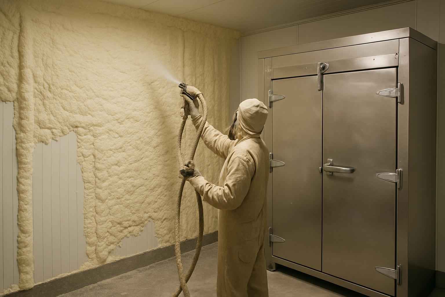 Cooler Freezer Foam Installation in Doss TX