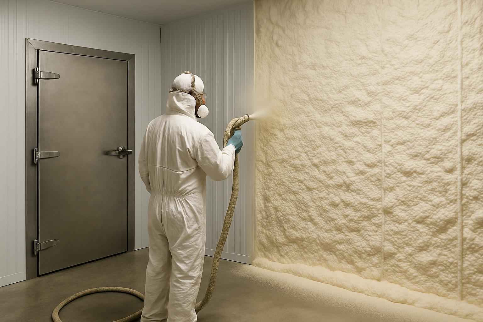 Cooler Freezer Foam Installation in Sisterdale TX