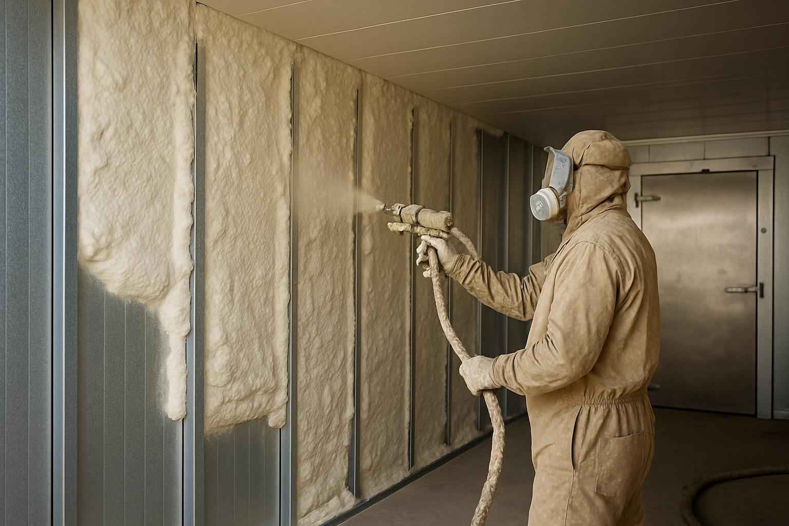 Cooler Freezer Foam Installation in Waring TX