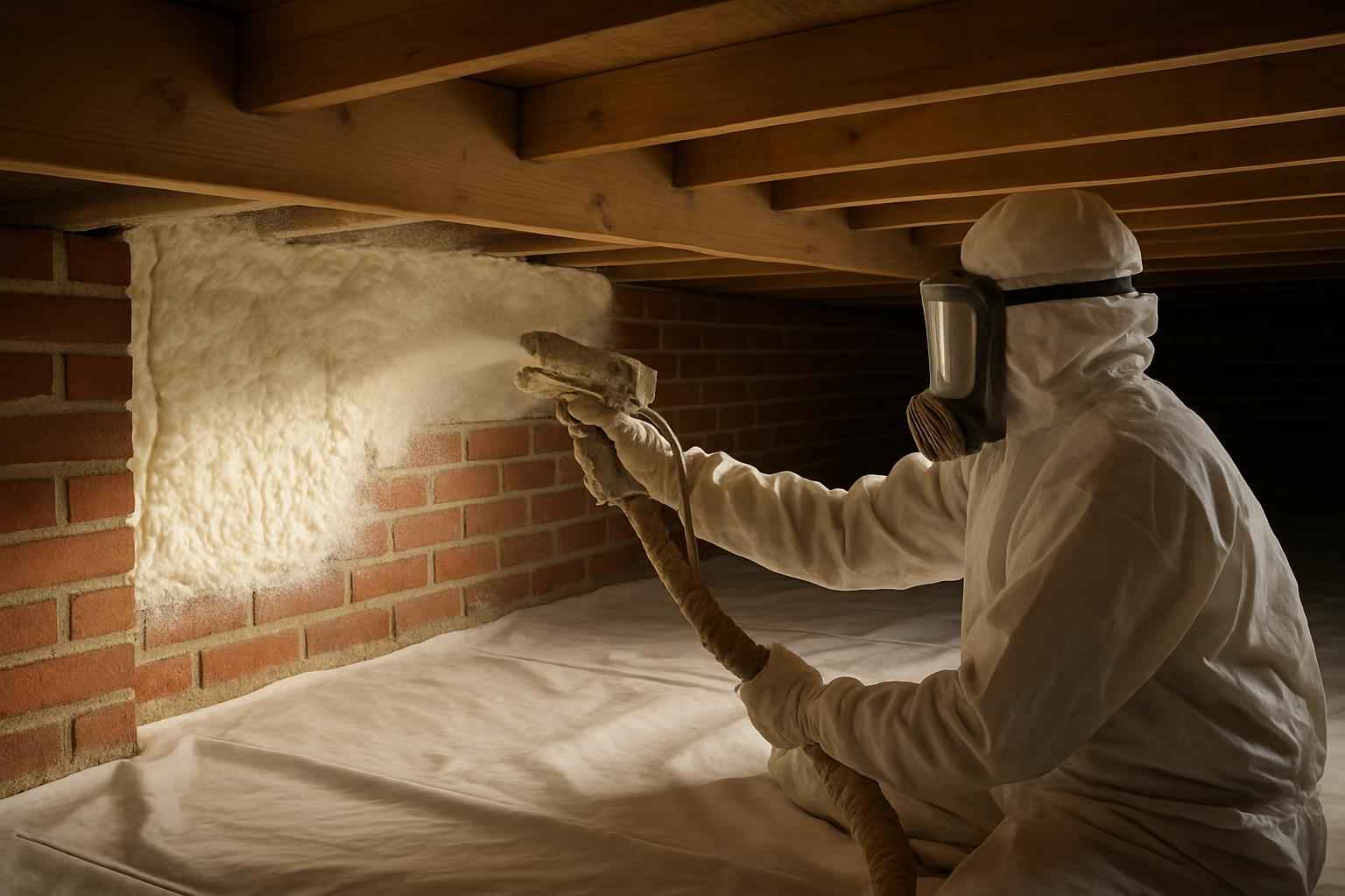 Crawl Space Encapsulation Service in Waring TX